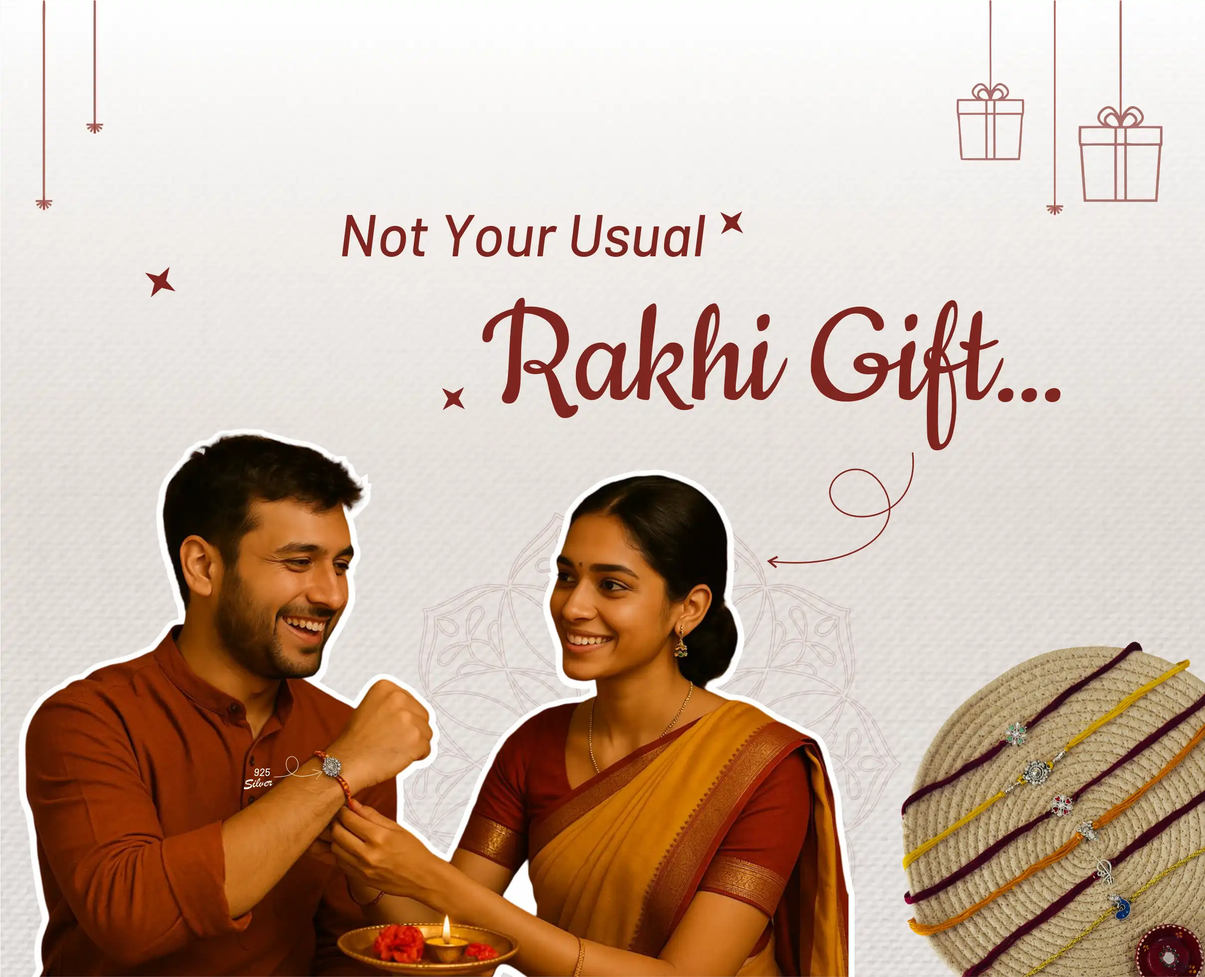 Raksha Bandhan silver jewelry Raksha Bandhan silver jewelry