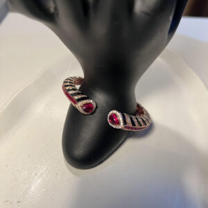 Charming Red Diamonds Kada