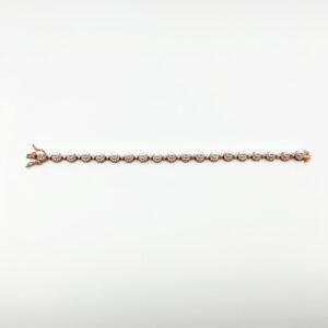 Rose fresh water pearls bracelet