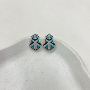 Elegance in Turquoise enemal p.set