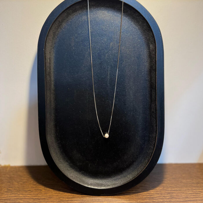 silver chain with pendant​ ekatvajewels