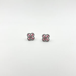 Delicate pink marquise studs from ekatvajewls