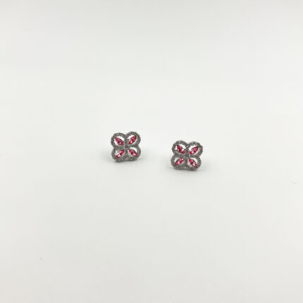 Delicate pink marquise studs from ekatvajewls