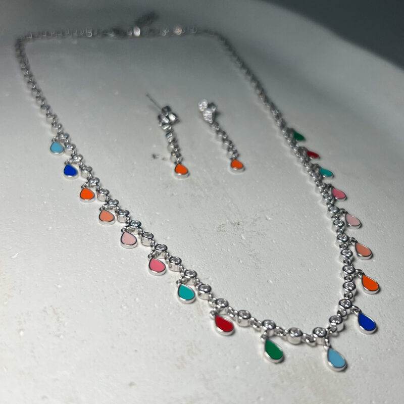 Silver necklace women ekatvajewels