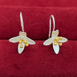 Open Flower Earrings