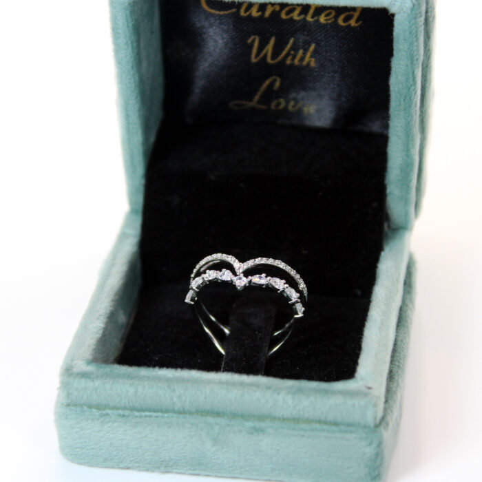 Order silver rings for women ekatvajewels