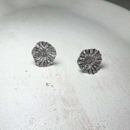 Silver Bloom Studs