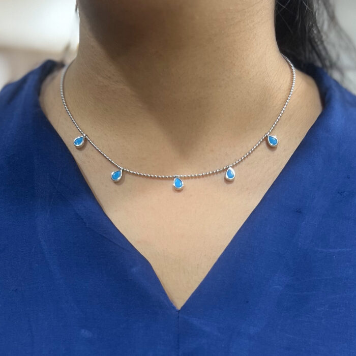 Silver necklace women | ekatvajewels