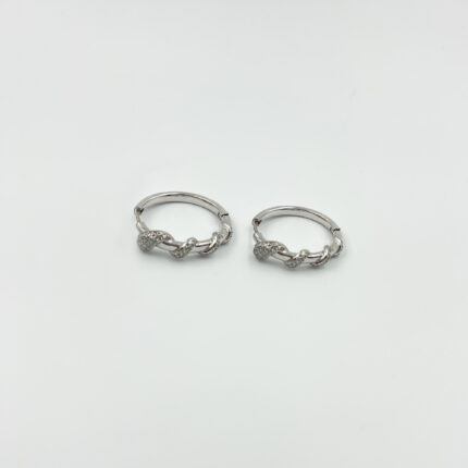 Dazzling Orbit Hoops from ekatvajewls