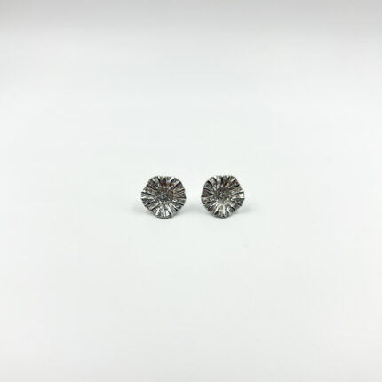 Silver Bloom Studs from ekatvajewls