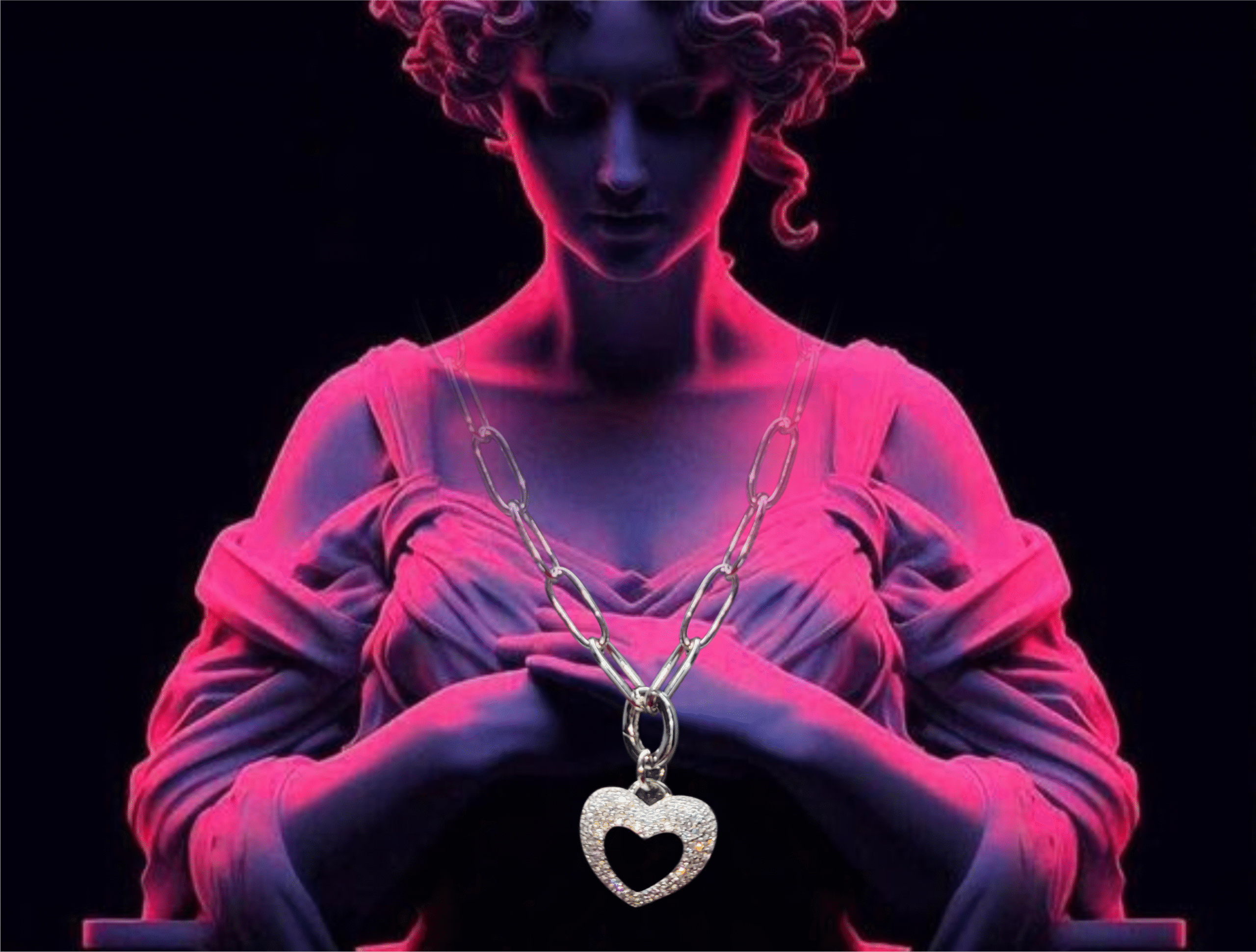 ekatva jewels | silver pendant set