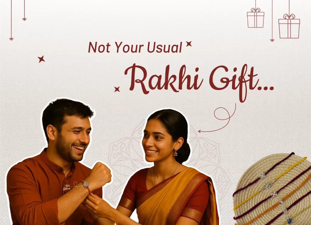 Raksha Bandhan silver jewelry